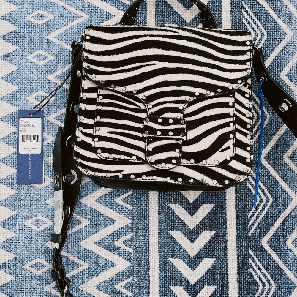 Brand new Rebecca minkoff zebra bag